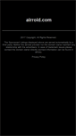 Mobile Screenshot of airroid.com